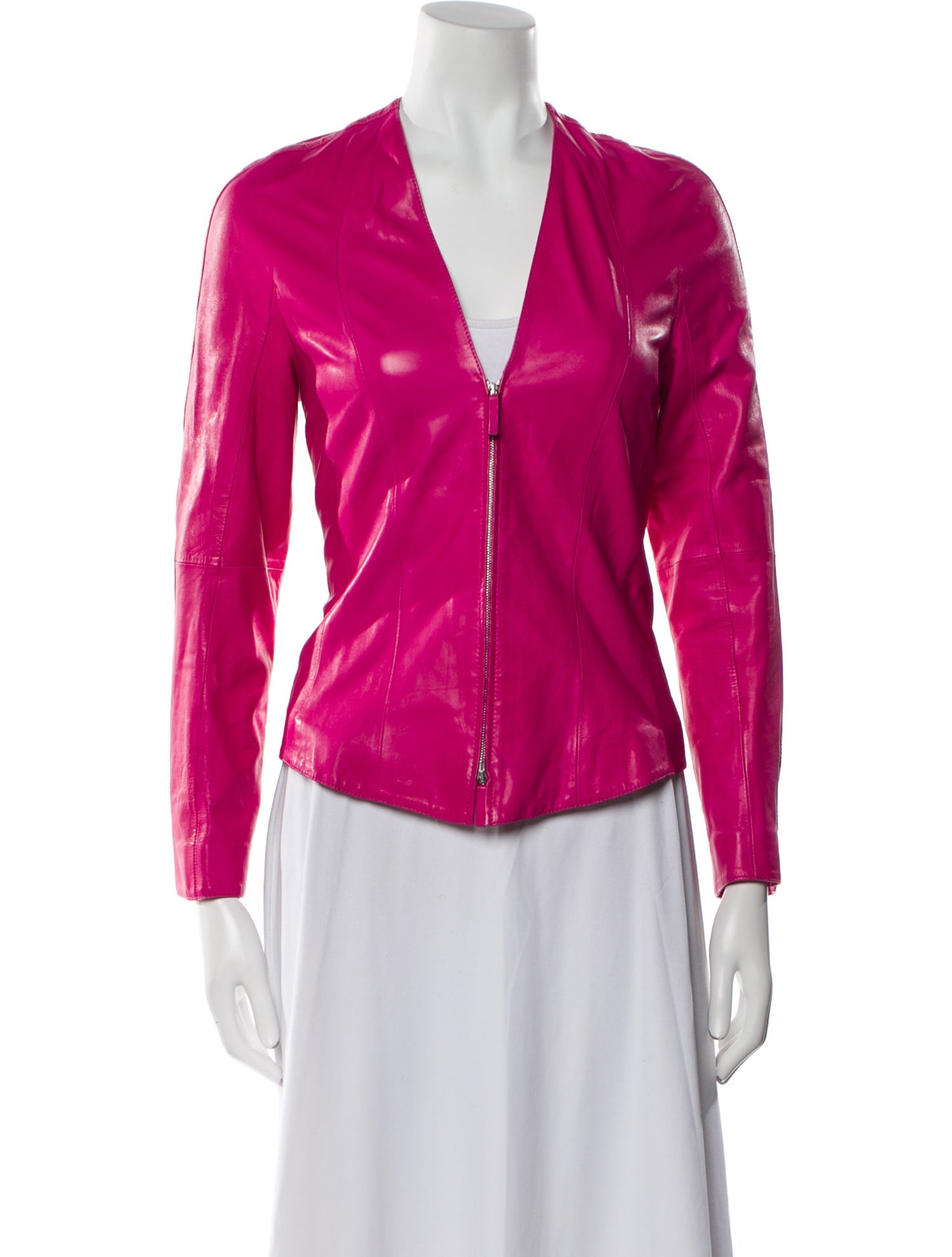 Giorgio Armani Lamb Leather Jacket