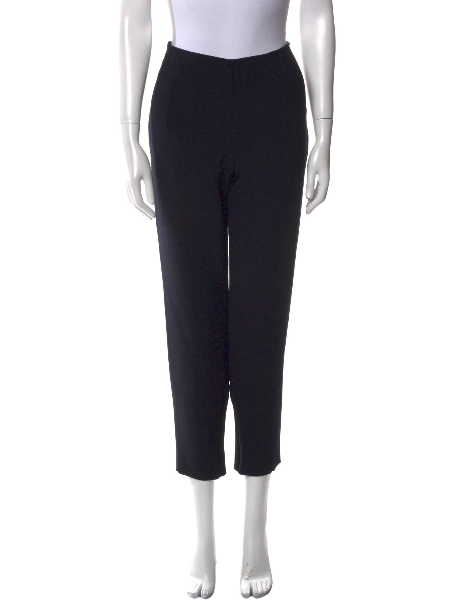 Giorgio Armani Virgin Wool Straight Leg Pants