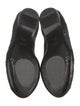 Giorgio Armani Leather Printed Flats