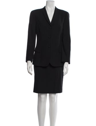 Giorgio Armani Wool Skirt Suit