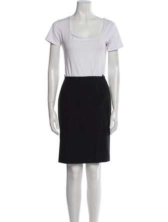 Giorgio Armani Wool Skirt Suit