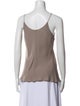 Giorgio Armani Silk Scoop Neck Top
