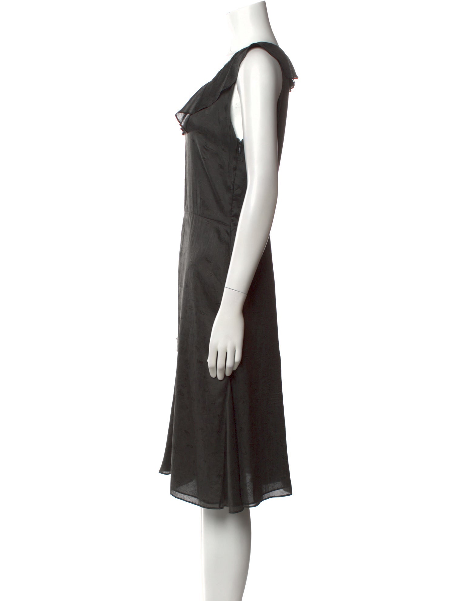 Giorgio Armani Silk Midi Length Dress