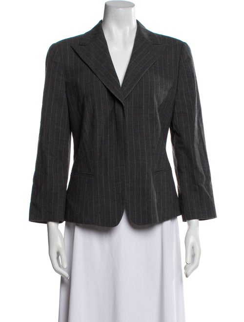 Giorgio Armani Wool Striped Blazer