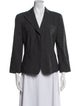 Giorgio Armani Wool Striped Blazer