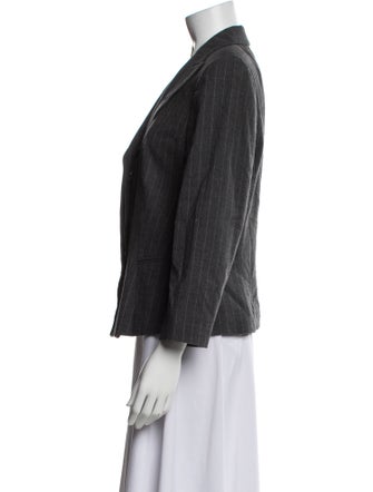 Giorgio Armani Wool Striped Blazer