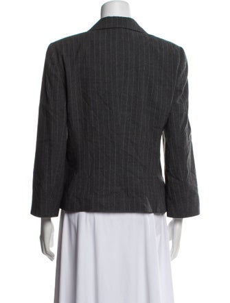 Giorgio Armani Wool Striped Blazer