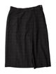 Giorgio Armani Virgin Wool Knee-Length Skirt