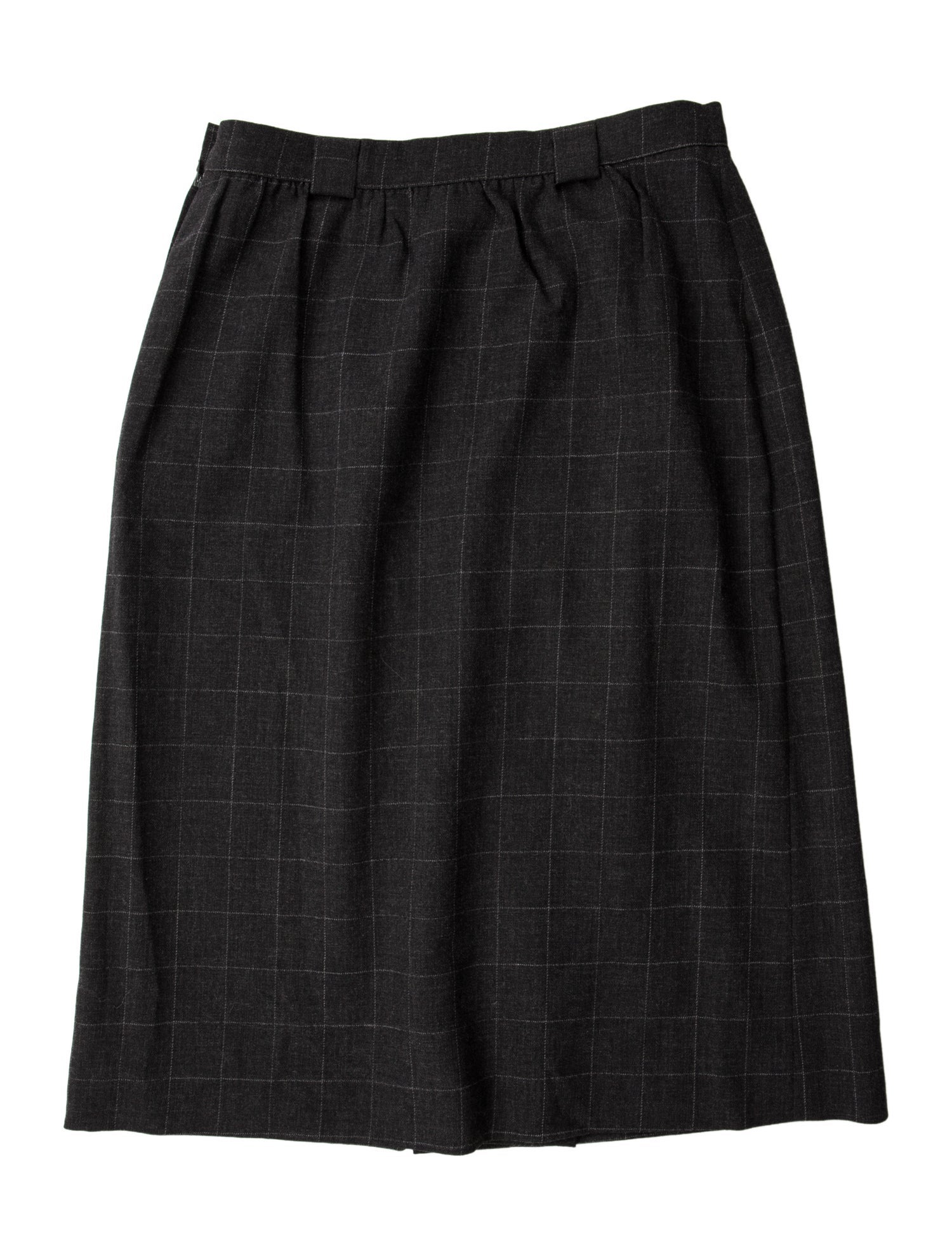 Giorgio Armani Virgin Wool Knee-Length Skirt
