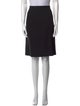 Giorgio Armani Virgin Wool Knee-Length Skirt