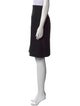 Giorgio Armani Virgin Wool Knee-Length Skirt