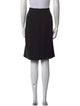 Giorgio Armani Virgin Wool Knee-Length Skirt