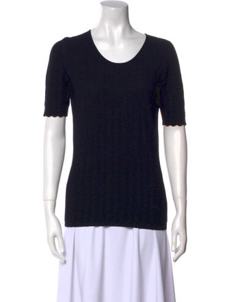 Giorgio Armani Scoop Neck Short Sleeve T-Shirt