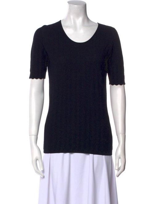 Giorgio Armani Scoop Neck Short Sleeve T-Shirt