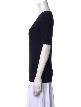 Giorgio Armani Scoop Neck Short Sleeve T-Shirt