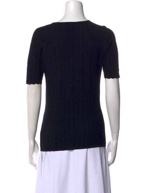 Giorgio Armani Scoop Neck Short Sleeve T-Shirt