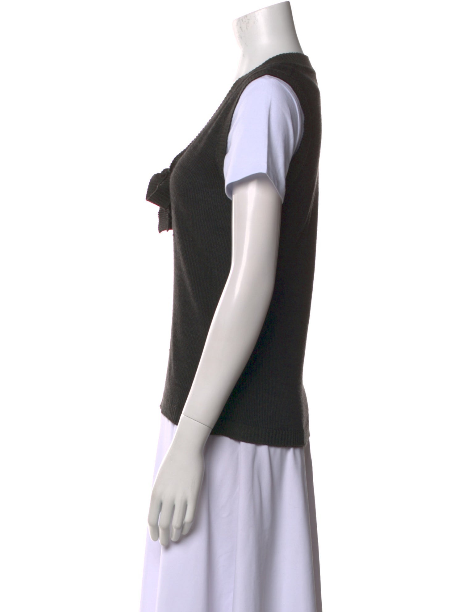 Giorgio Armani Virgin Wool V-Neck Sweater