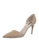 Giorgio Armani Leather D'Orsay Pumps