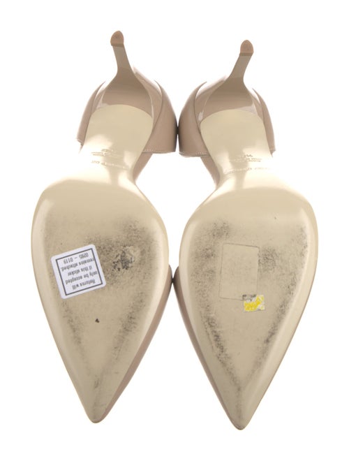 Giorgio Armani Leather D'Orsay Pumps