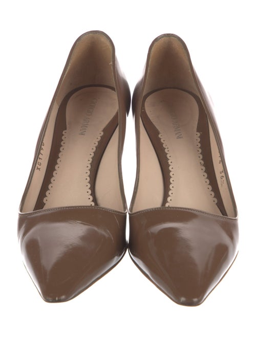 Giorgio Armani Leather Pumps