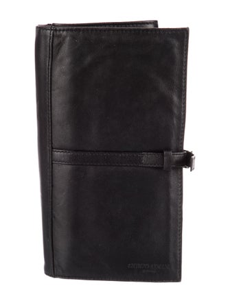 Giorgio Armani Leather Makeup Pouch
