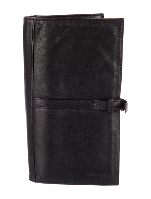 Giorgio Armani Leather Makeup Pouch