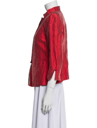 Armani Collezioni Silk Printed Evening Jacket