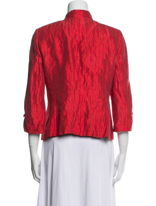 Armani Collezioni Silk Printed Evening Jacket