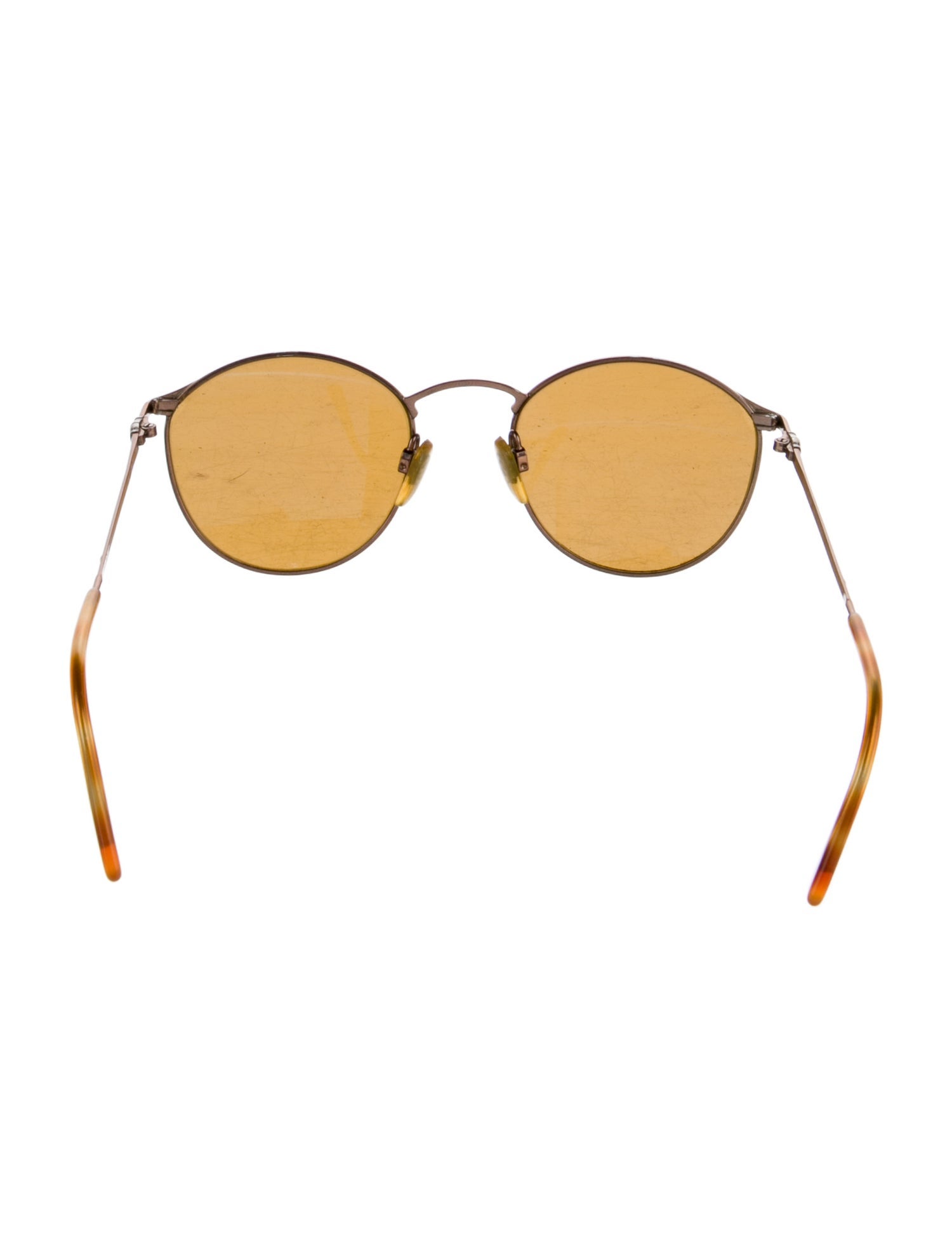 Giorgio Armani Round Tinted Sunglasses