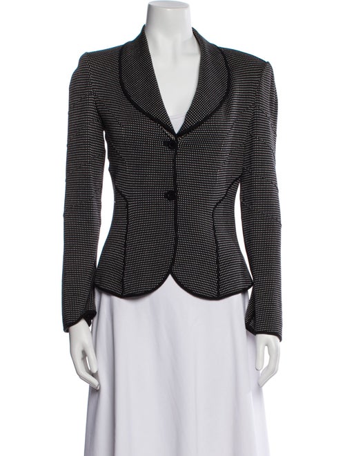 Giorgio Armani Virgin Wool Printed Blazer