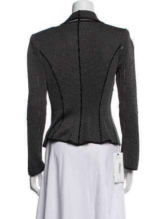 Giorgio Armani Virgin Wool Printed Blazer