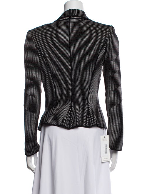 Giorgio Armani Virgin Wool Printed Blazer