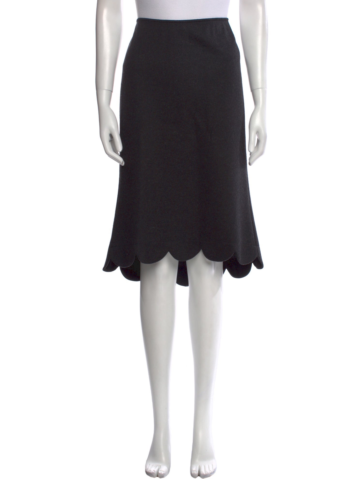 Giorgio Armani Wool Knee-Length Skirt