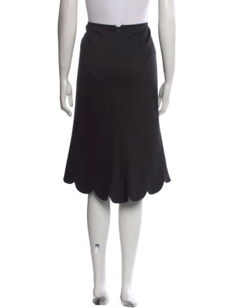 Giorgio Armani Wool Knee-Length Skirt