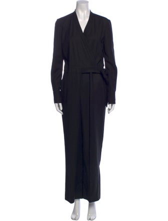 Giorgio Armani V-Neck Jumpsuit
