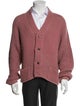 Giorgio Armani V-Neck Long Sleeve Cardigan