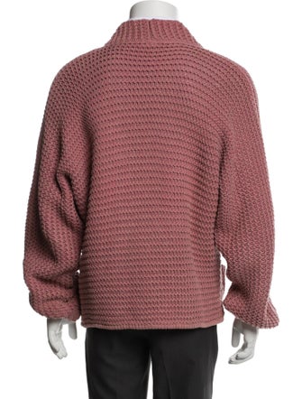 Giorgio Armani V-Neck Long Sleeve Cardigan