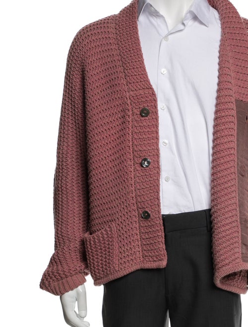 Giorgio Armani V-Neck Long Sleeve Cardigan