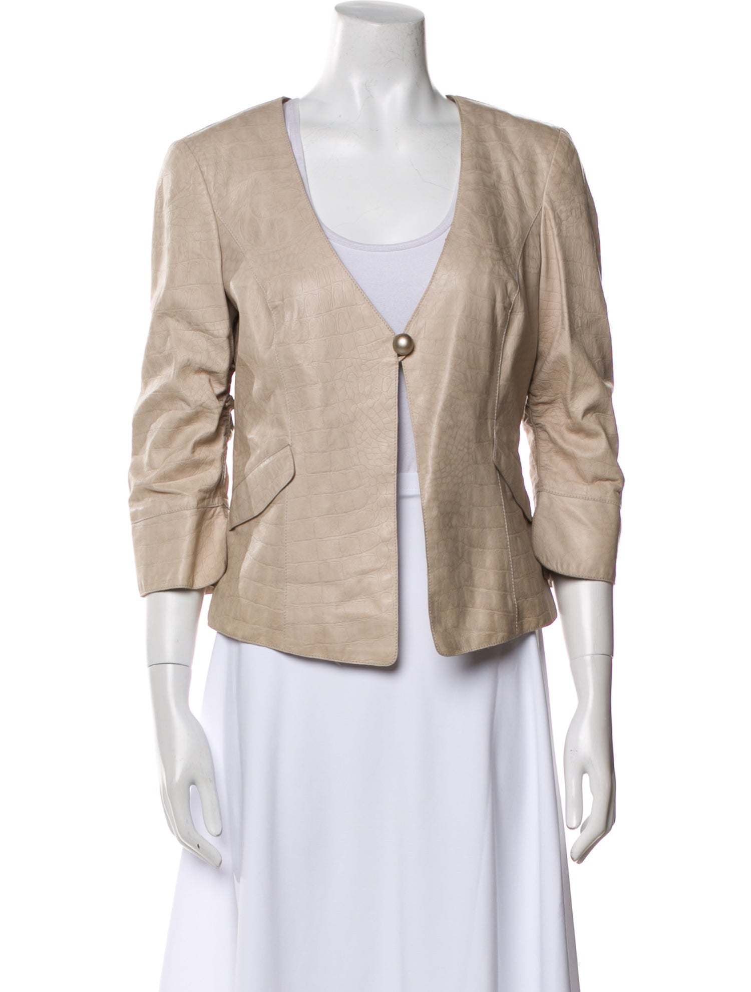 Giorgio Armani Lambskin Evening Jacket