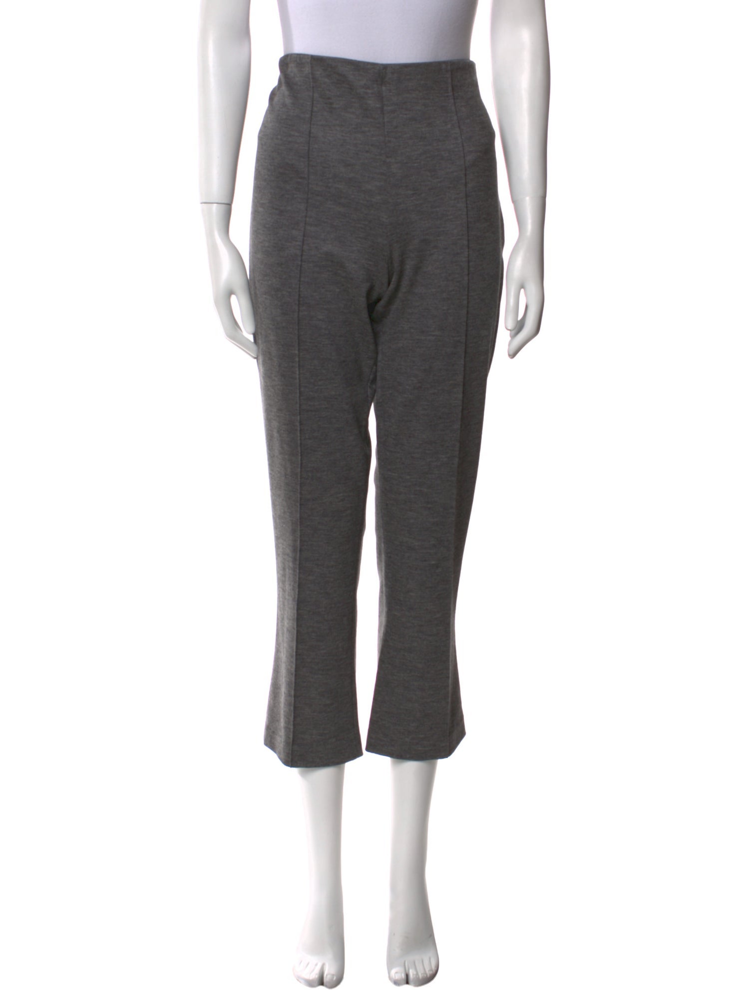 Giorgio Armani Virgin Wool Straight Leg Pants