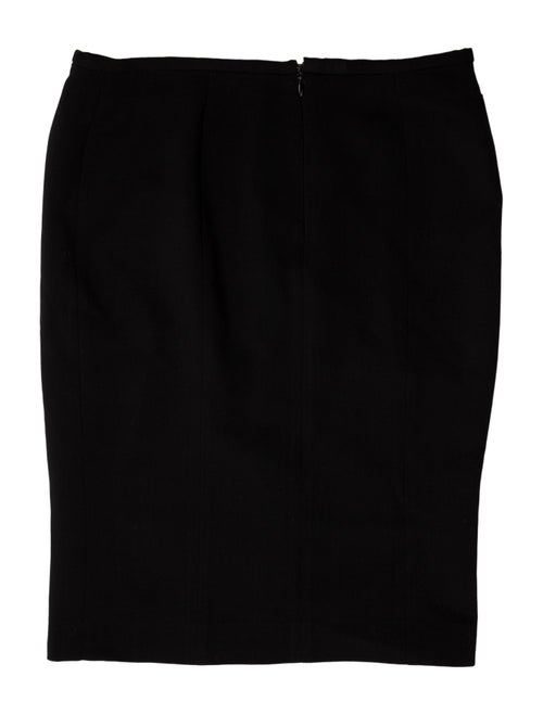 Giorgio Armani Wool Knee-Length Skirt