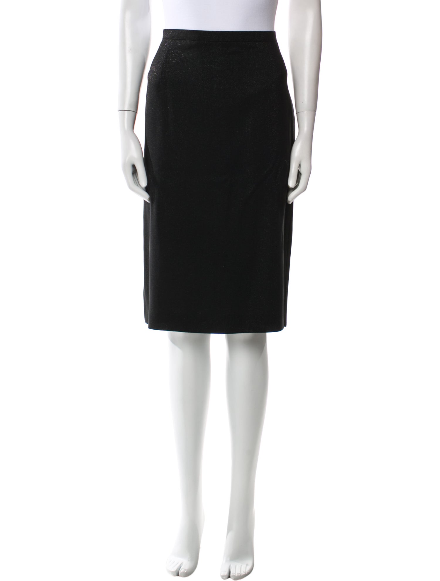 Giorgio Armani Virgin Wool Knee-Length Skirt