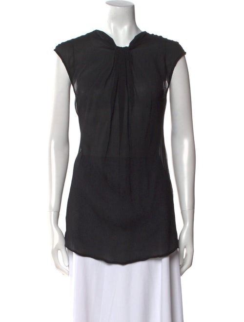 Giorgio Armani V-Neck Sleeveless Tunic