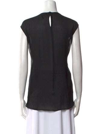 Giorgio Armani V-Neck Sleeveless Tunic