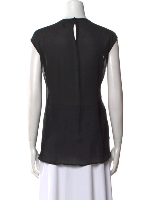 Giorgio Armani V-Neck Sleeveless Tunic
