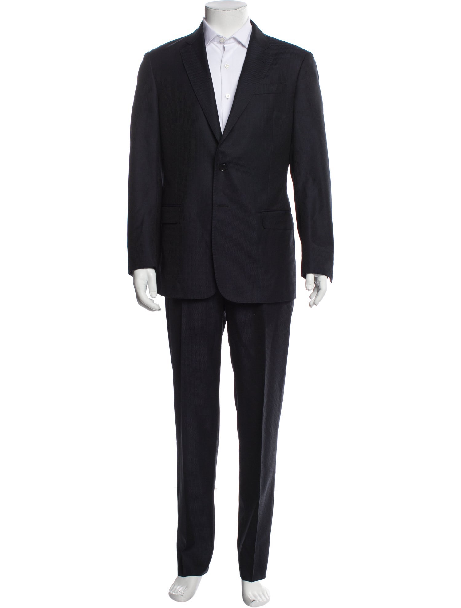 Giorgio Armani Virgin Wool Two-Piece Blazer