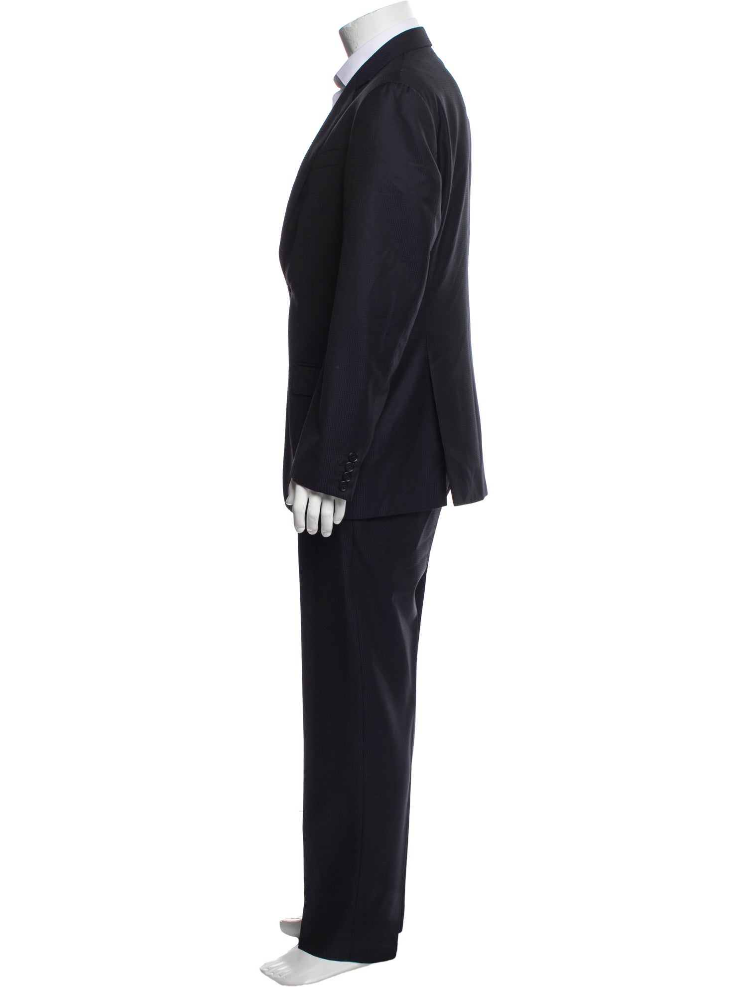 Giorgio Armani Virgin Wool Two-Piece Blazer