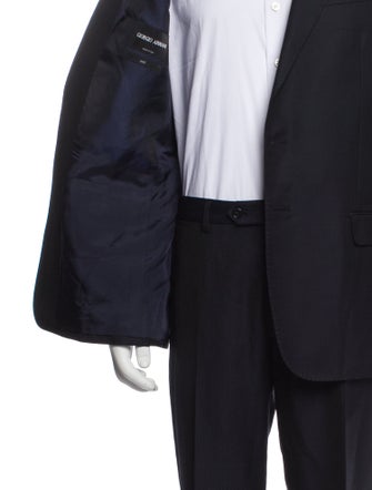 Giorgio Armani Virgin Wool Two-Piece Blazer