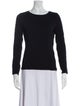 Giorgio Armani Bateau Neckline Long Sleeve Top