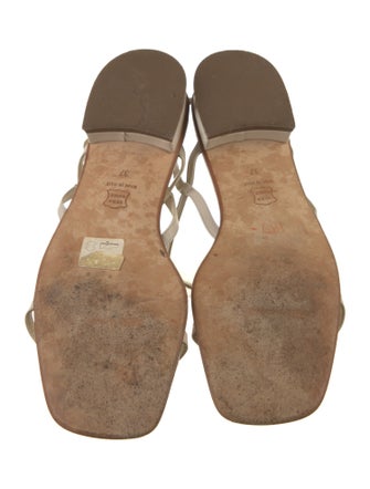 Giorgio Armani Suede Slingback Sandals